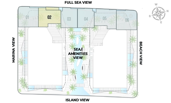 Hatimi by Fakhruddin Properties - 4B Duplex 02 Location