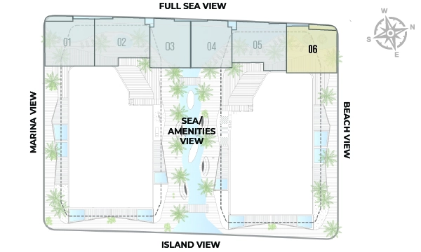 Hatimi by Fakhruddin Properties - 3B Duplex 06 Location