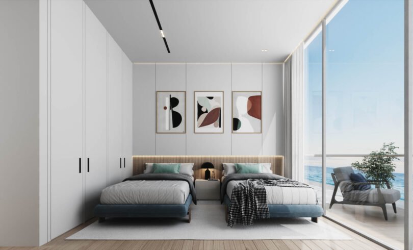 Hatimi by Fakhruddin Properties - Three Bedroom Apartment - Bedroom