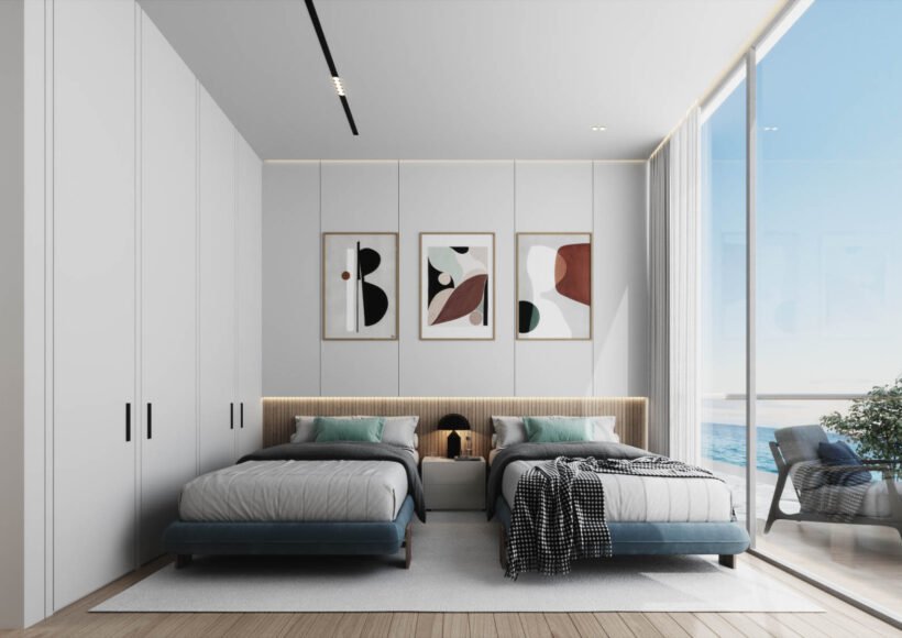 Hatimi by Fakhruddin Properties - Three Bedroom Apartment - Bedroom