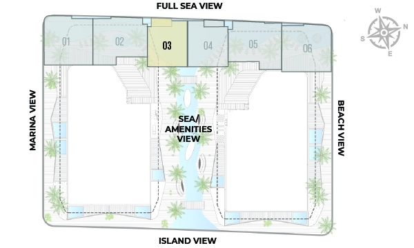 Hatimi by Fakhruddin Properties - 3B Duplex 03 Location