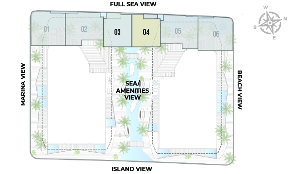 Hatimi by Fakhruddin Properties - 3B Duplex 04 Location