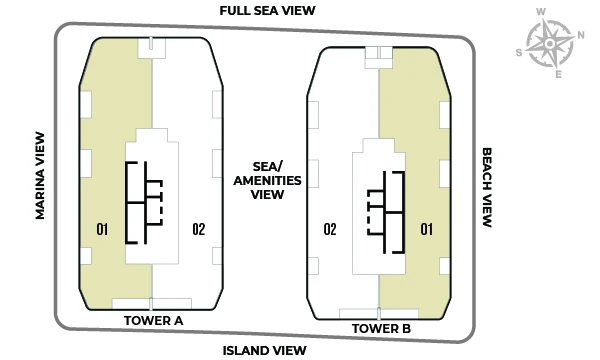 Hatimi by Fakhruddin Properties - Penthouse Location