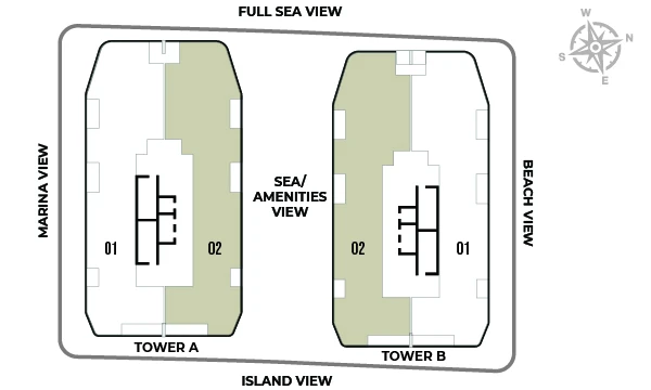 Hatimi by Fakhruddin Properties - Penthouse Location