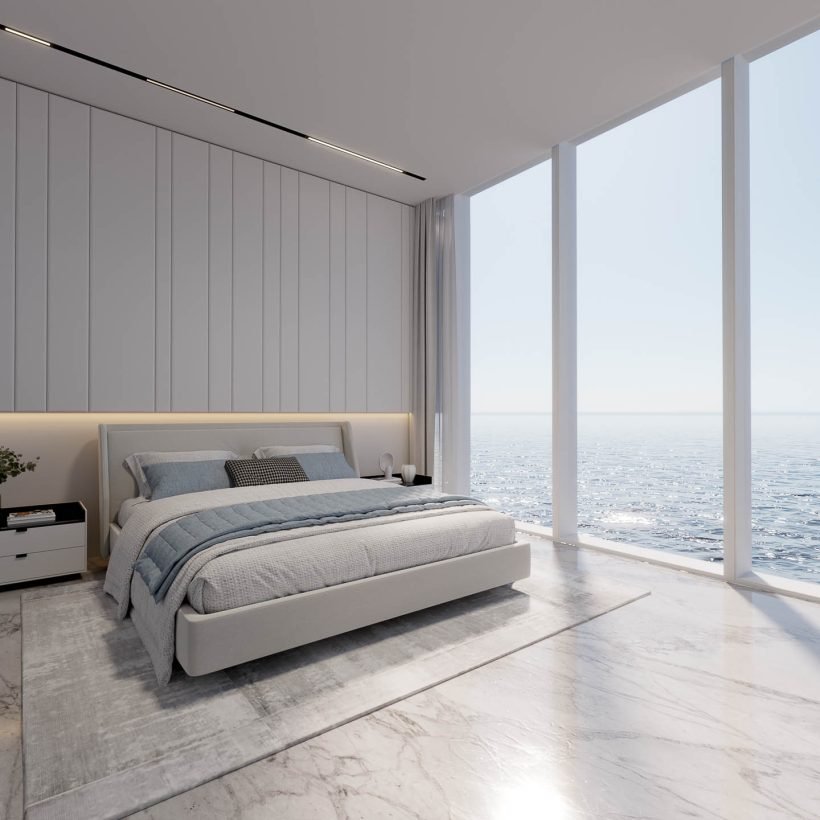 Hatimi by Fakhruddin Properties - One Bedroom Apartment - Bedroom